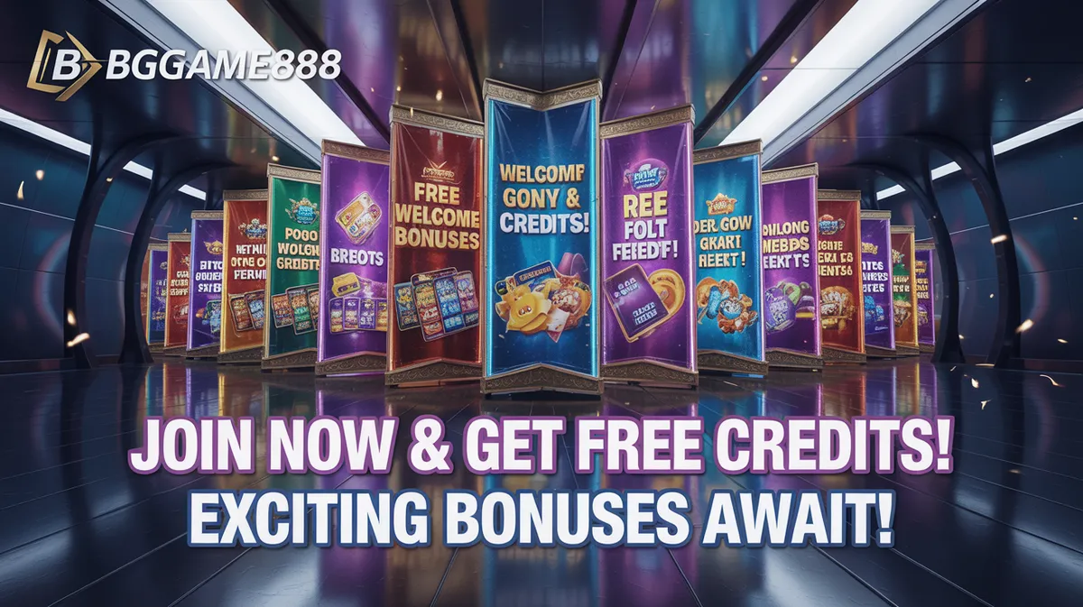 BGGame888 โปรโมชั่นโบนัสและเครดิตฟรีสำหรับสมาชิก